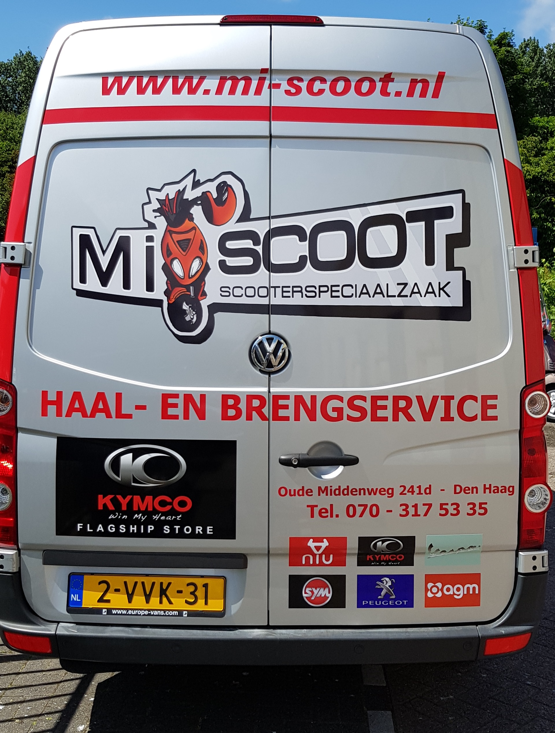 Mi-Scoot Haal en breng service Mi-Scoot Haal en breng service